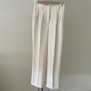 Aritzia Wilfred Effortless Pants Size 6 Light Birch
